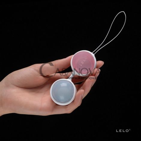 Основне фото Кульки Lelo Luna Beads рожеві та блакитні