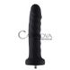 Дополнительное фото Анальный фаллоимитатор для секс-машин Hismith 7.1" Anal Dildo чёрный 18 см