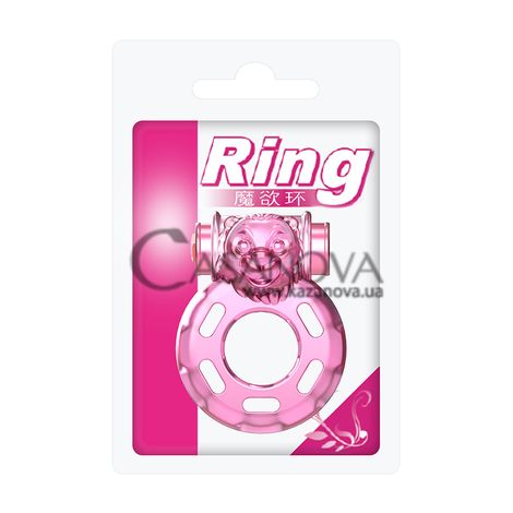 Основне фото Ерекційне кільце з вібрацією Lybaile Ring рожеве