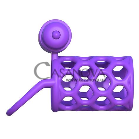 Основное фото Вибронасадка Vibrating Couples Cage фиолетовая