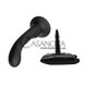 Дополнительное фото Страпон женский Lybaile Ultra Passionate Harness Curvy Dildo BW-022053 чёрный 15,8 см