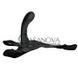 Дополнительное фото Страпон женский Lybaile Ultra Passionate Harness Curvy Dildo BW-022053 чёрный 15,8 см