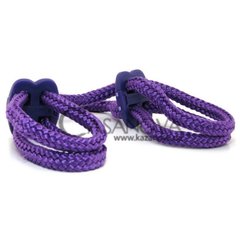 Основне фото Наручники Japanese Silk Love Rope Ankle Cuffs фіолетові