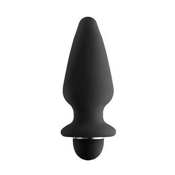 Основное фото Анальная вибропробка Tom of Finland 5X Anal Plug чёрная 17,8 см