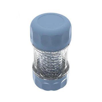 Основное фото Мастурарбатор в колбе Chisa Novelties Spiral Cup Strong Edition Nubble голубой