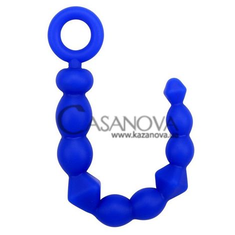 Основне фото Анальний ланцюжок Fun Creation Bendy Beads синій 24,6 см