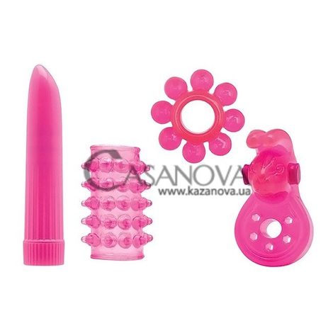 Основное фото Набор секс-игрушек Climax Kit Neon Pink розовый