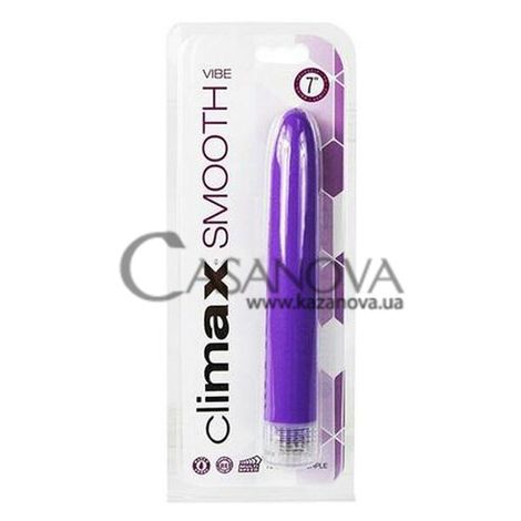 Основное фото Классический вибратор Climax Smooth пурпурный 17,8 см