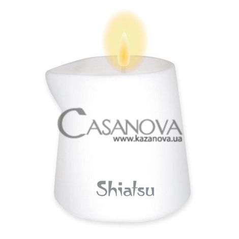 Основне фото Масажна свічка SHIATSU Малина та Ванільний Крем, 130 гр