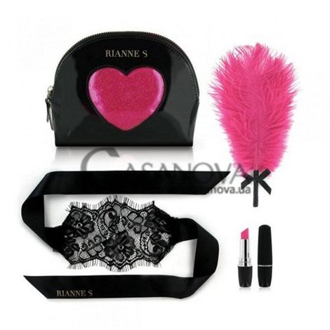 Основне фото Секс-набір Rianne S Kit d'Amour чорний з рожевим