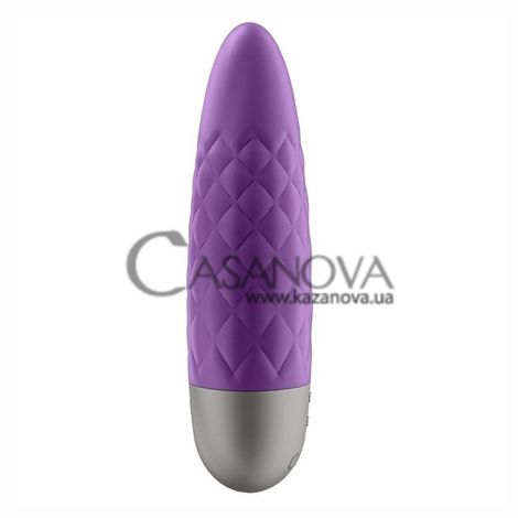 Основное фото Вибропуля Satisfyer Ultra Power Bullet 5 фиолетовая 9,6 см
