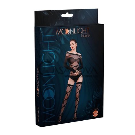 Основное фото Комплект белья Moonlight Model 6 женский чёрный