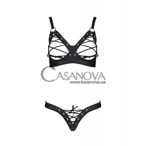 Основное фото Комплект белья Passion Celine Bikini женский чёрный
