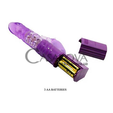 Основное фото Rabbit-вибратор с ротацией Lybaile Chrisina BW-004106SY фиолетовый 25 см