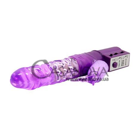 Основное фото Rabbit-вибратор с ротацией Lybaile Chrisina BW-004106SY фиолетовый 25 см