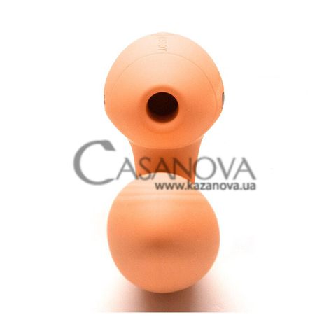 Основне фото Вакуумний вібратор Kistoy Tina Mini помаранчевий 15 см