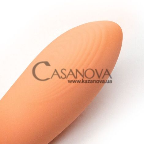 Основное фото Вакуумный вибратор Kistoy Tina Mini оранжевый 15 см
