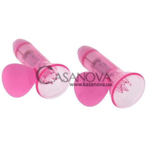 Основне фото Вібропомпи для сосків Vibrating Nipple Pumps рожеві