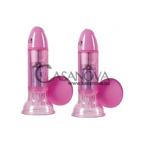 Основное фото Вибропомпы для сосков Vibrating Nipple Pumps розовые