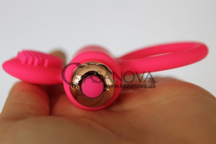 Основное фото Эрекционное виброкольцо Sweet Toys Soft Silicone ST-40133-16 розовое