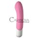 Додаткове фото Вібратор для точки G SToys Samira Big Head For G-Spot рожевий з білим 14 см