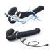 Дополнительное фото Безремневой страпон с вибрацией Strap-On-Me Multi Orgasm L чёрный 15,7 см