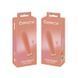 Дополнительное фото Мини-вибратор You2Toys Peachy! Mini Ribbed Vibrator оранжевый 13,6 см
