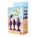 Додаткове фото Набір анальних пробок Flirts Dream Toys фіолетовий