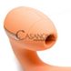 Дополнительное фото Вакуумный вибратор Kistoy Tina Mini оранжевый 15 см