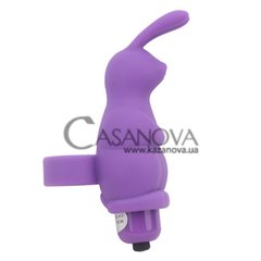 Основное фото Вибронасадка на палец MisSweet Sweetie Rabbit фиолетовая 10 см