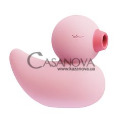 Основне фото Вакуумний вібратор-качечка CuteVibe Ducky рожевий 9,8 см