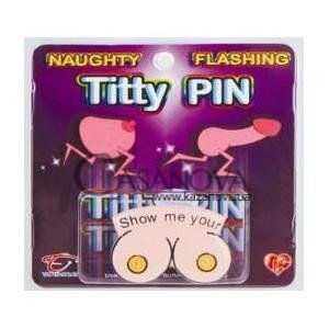 Основне фото Магніт-прикол Naughty Flashing Titty Pin