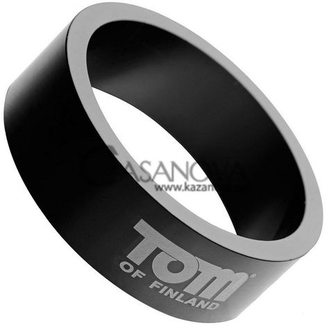 Основне фото Ерекційне кільце Tom of Finland 50mm Aluminum Cock Ring сіре