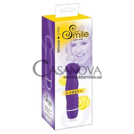 Основное фото Вибратор Smile Cozy фиолетовый 13 см