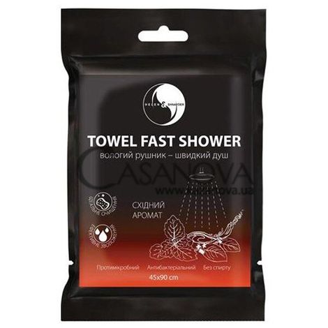 Основное фото Влажное антибактериальное полотенце Towel Fast Shower Восточный аромат