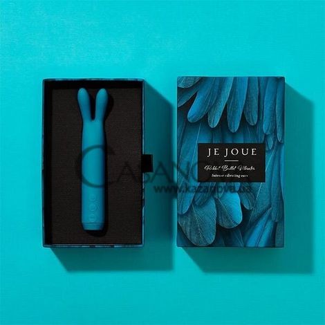 Основное фото Клиторальный вибратор Je Joue Rabbit Bullet Vibrator голубой 14 см