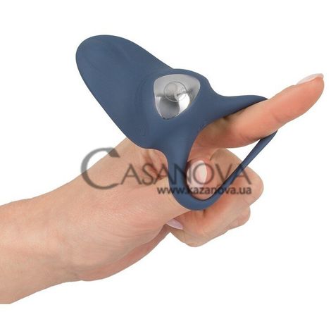 Основне фото Віброкільце Vibrating Cock Ring синє