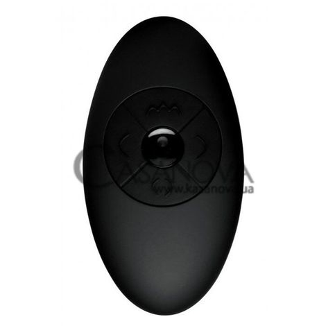Основное фото Анальный вибратор Silicone Vibrating & Squirming Plug чёрный 16,5 см