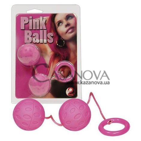 Основное фото Вагинальные шарики Pink Balls розовые
