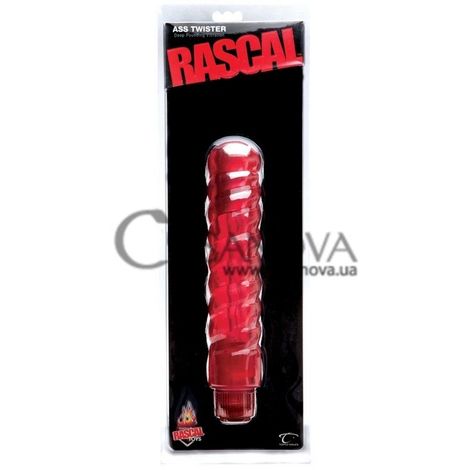 Основное фото Анальный вибратор Ass Twister Rascal красный 23,5 см