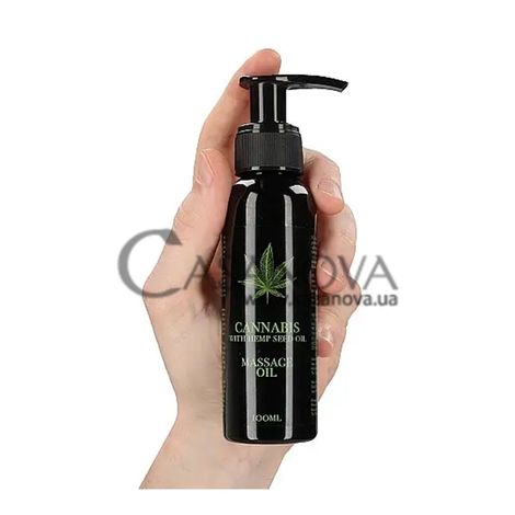 Основное фото Массажное масло с семенами конопли Cannabis With Hemp Seed Oil Massage Oil 100 мл