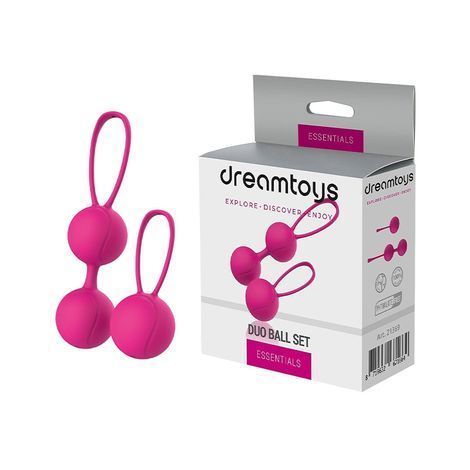Основне фото Набір вагінальних кульок Pleasure Balls & Eggs Duo Ball Set рожеві