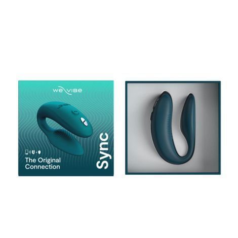 Основное фото Смарт-вибратор для пар We-Vibe Sync 2 зелёный 7,5 см