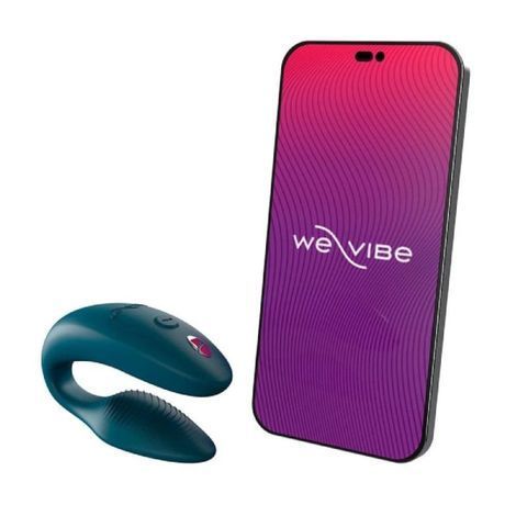 Основное фото Смарт-вибратор для пар We-Vibe Sync 2 зелёный 7,5 см