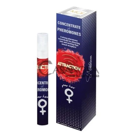 Основное фото Спрей с феромонами Attraction Concentrated Pheromones For Her 10 мл