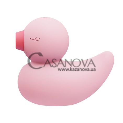Основное фото Вакуумный вибратор-уточка CuteVibe Ducky розовый 9,8 см