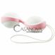 Додаткове фото Вагінальні кульки GymBalls Duo біло-рожеві