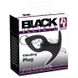 Дополнительное фото Анальная вибропробка Black Velvets Vibrating Plug чёрная 10,9 см