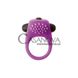 Дополнительное фото Эрекционное кольцо с вибрацией Mai No.68 фиолетовое
