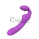 Дополнительное фото Страпон безремневой Vibes of Love Bouble Dipper фиолетовый 17 см